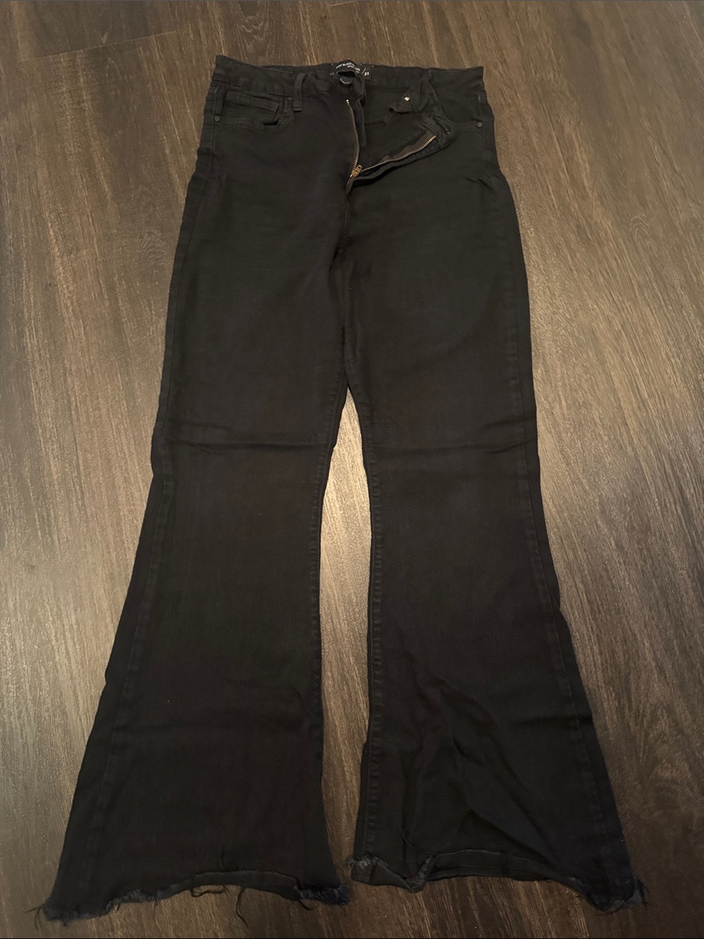 Just Black Black Flare Jeans - High-Rise Wide Leg
